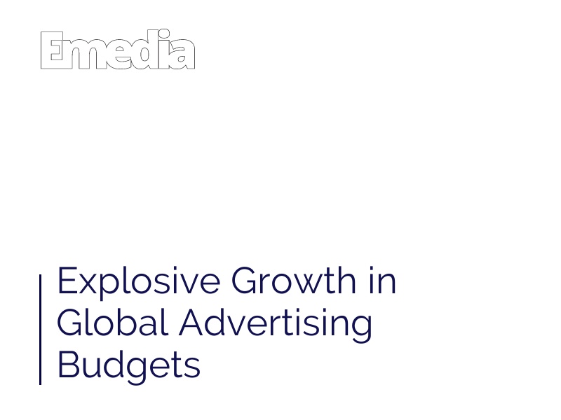 Explosive Growth in Global Advertising Budgets