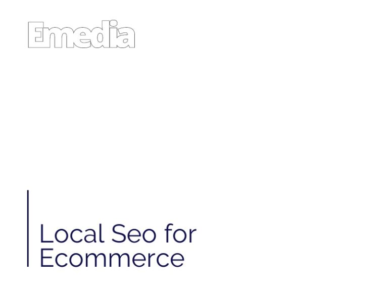 Local Seo for Ecommerce