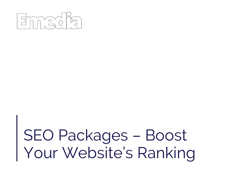 SEO Packages – Boost Your Website’s Ranking